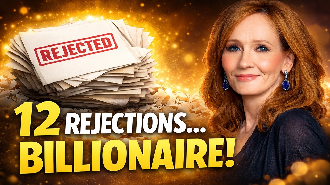 J K  Rowling – From Rejection to Billion Dollar Success
