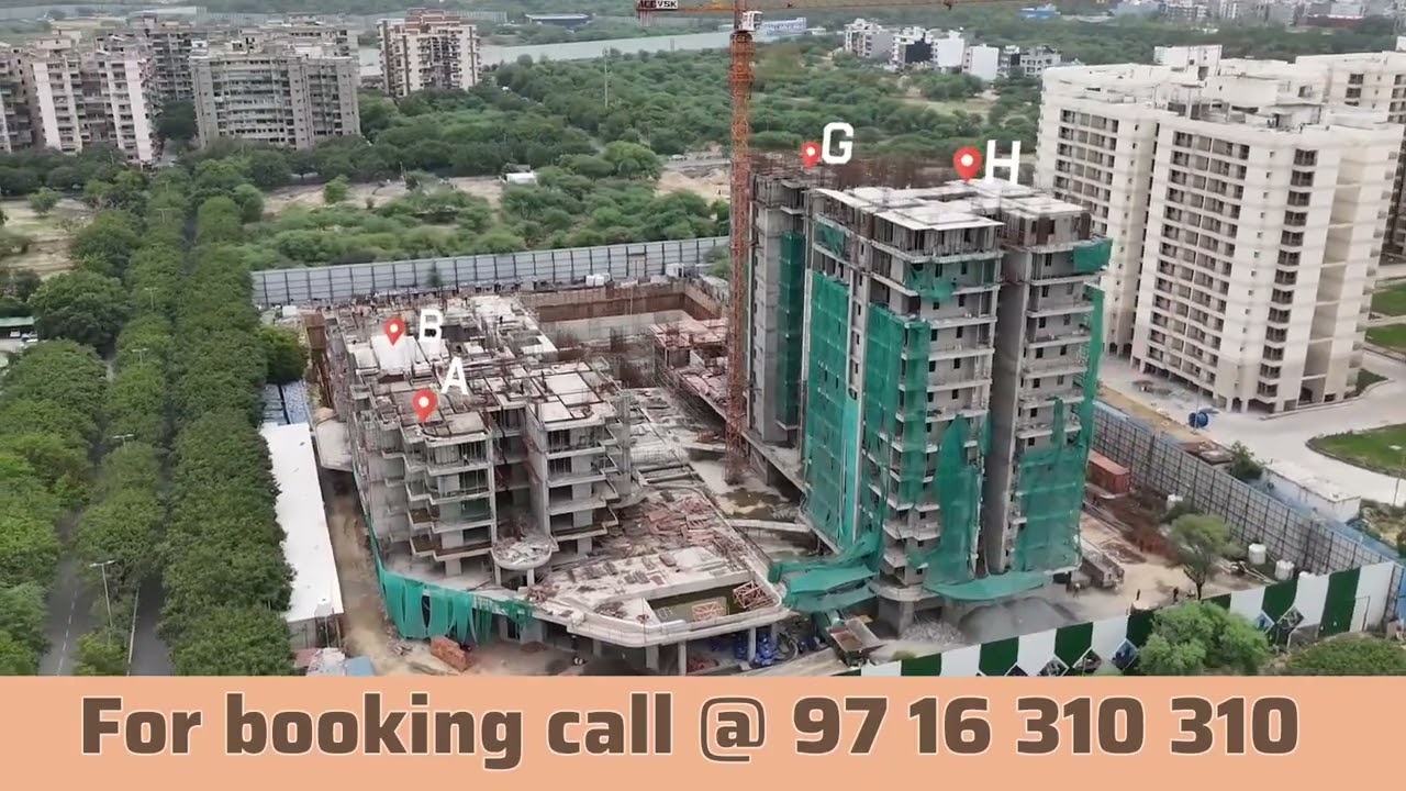 Construction Update of Golf Island| Dwarka's first Luxury project