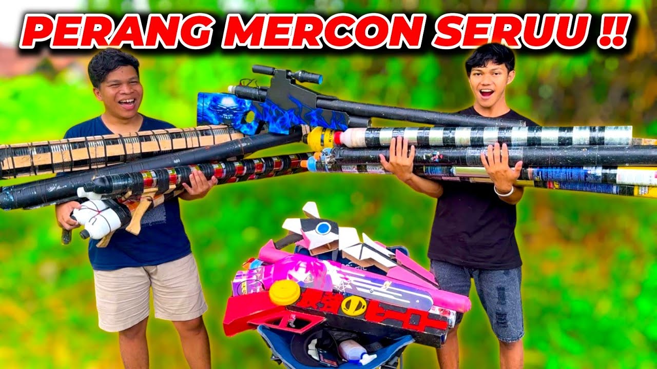 PERANG MERCON SPIRTUS LAWAN MUSUH LAMA YOGA GEMBUL !!!
