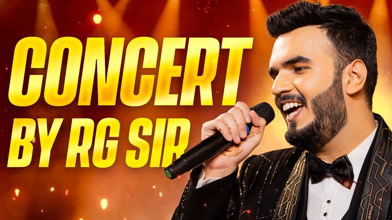 Music Concert by RG Sir - Reception Anniversary 😍🎤  Celebrating Love with Music ❤️🥰