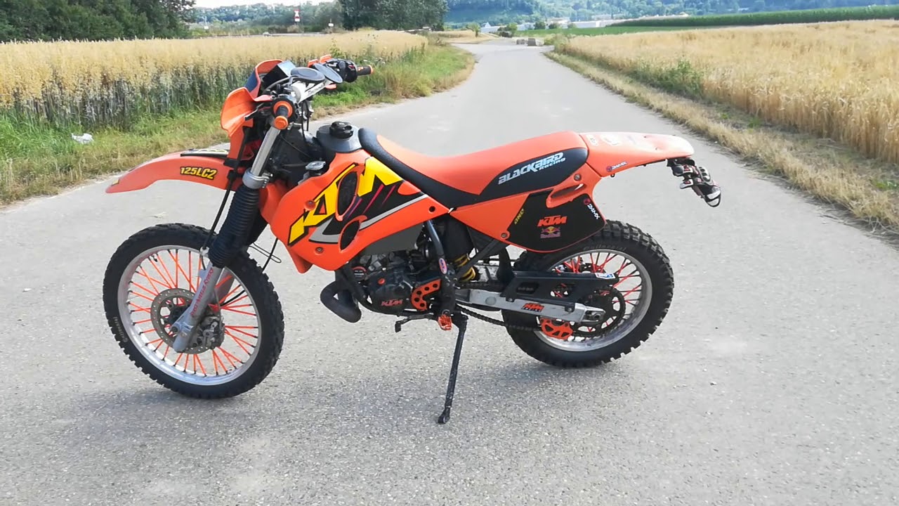 KTM LC2 125 '1998 Walkaround 2Stroke Sound
