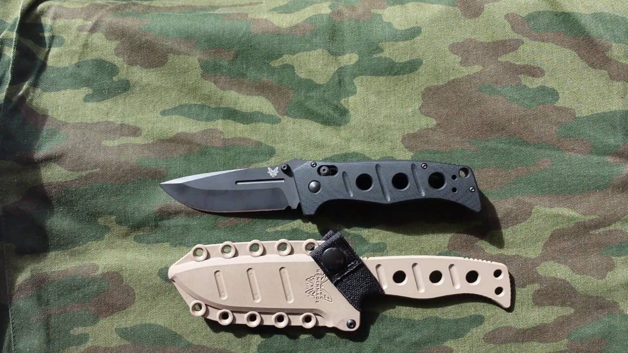 Морские котики BENCHMADE 275 ADAMAS & 375 FIXED ADAMAS часть 2