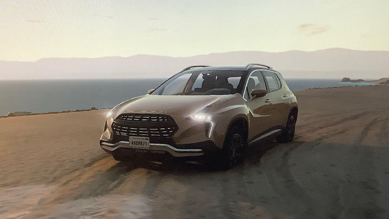 Off-roading the Cherrier Tograc 150dQX somewhere on a Californian island