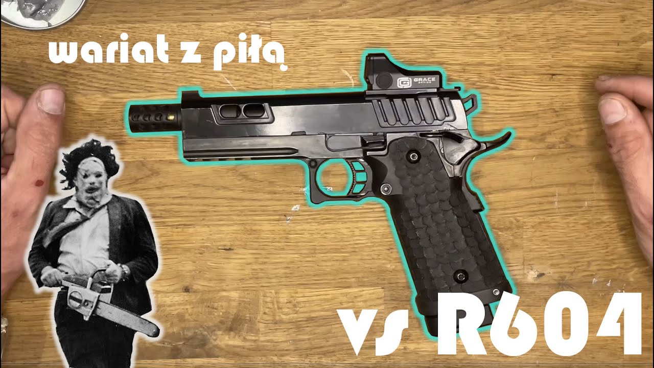 Wariat z piłą vs R604 od Army Armament