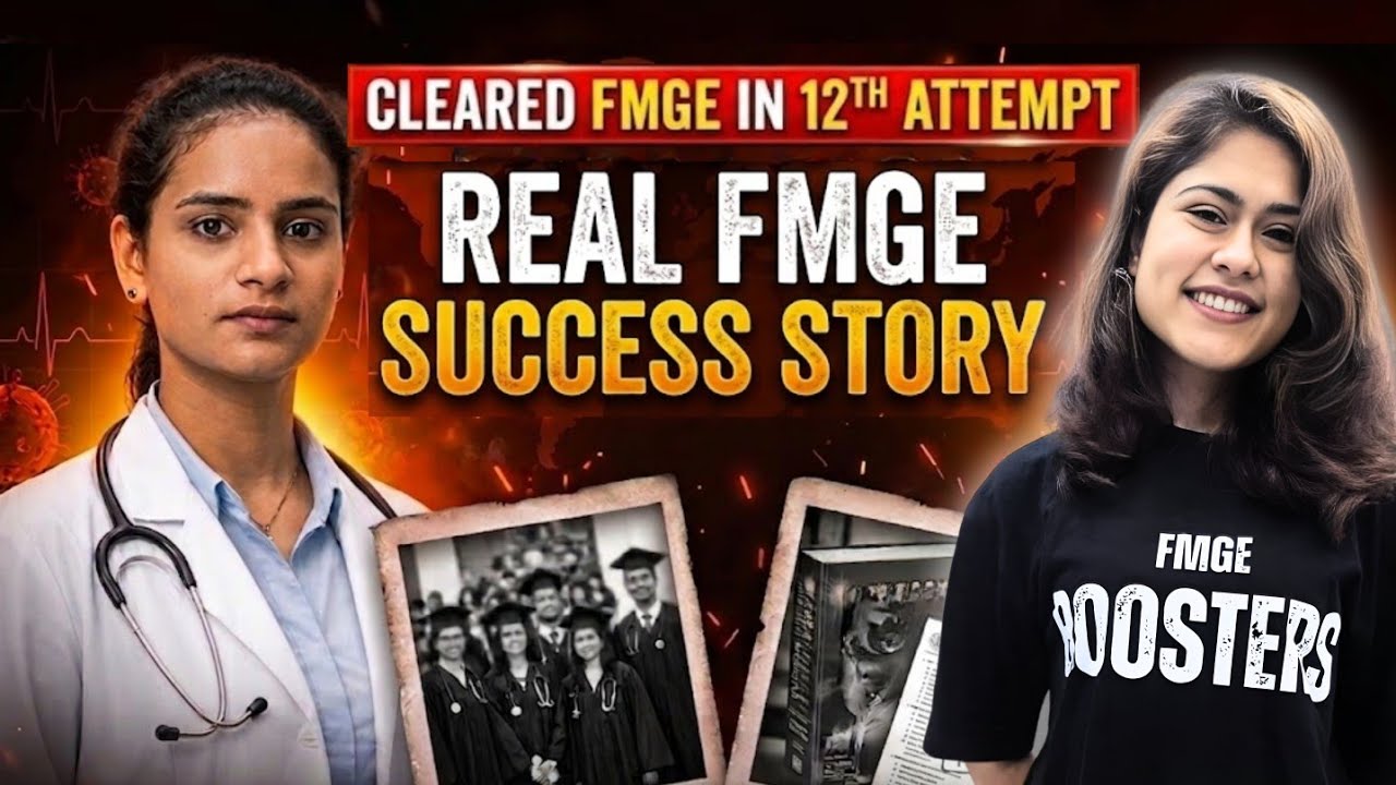 Cleared FMGE in 12th Attempt | Dr. Anita&rsquo;s 6-Year Repeater Journey | Real Success Story| FMGE 2026