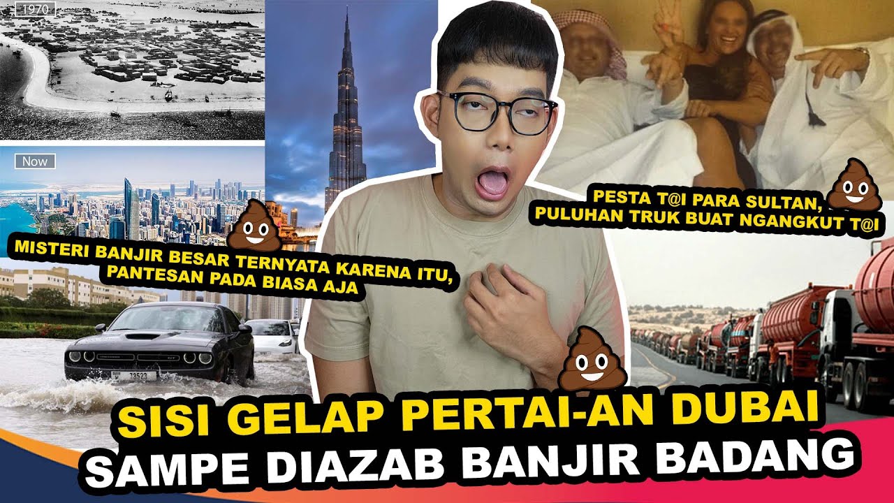 GAK NYANGKA DUBAI TERNYATA SEGELAP INI PANTESAN BANJIR