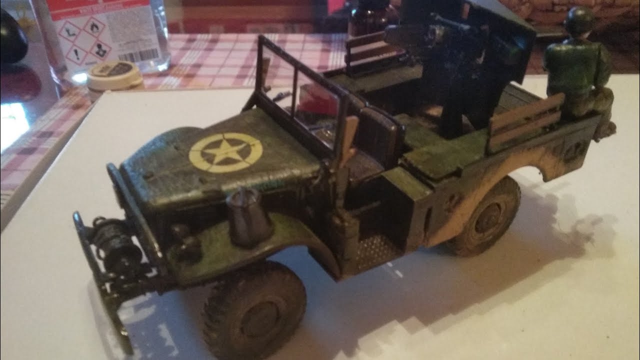 M6 gun motor carriage wc-55 build (italeri 6555)