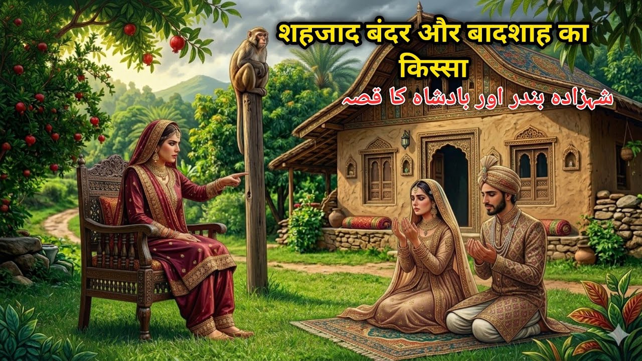 Shahzada Bandar Aur Badshah Ka Qissa | Islamic Moral Story | #emotionalislamicstory 