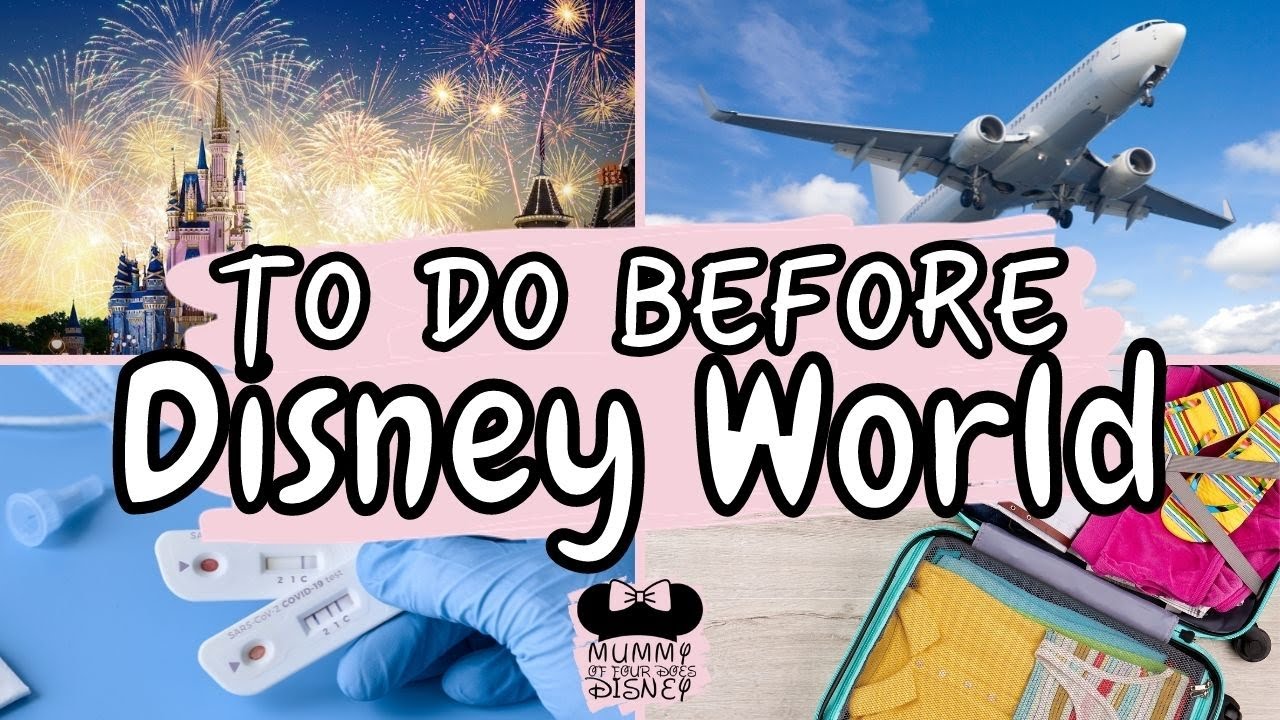 Things To Do Before Travelling To Florida From UK 🇬🇧 ✈️ 🇺🇸 To Organise Before Walt Disney World