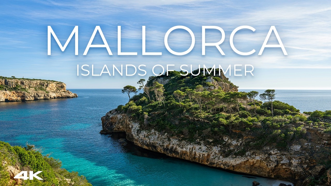 🇪🇸 Mallorca in 4K 🌅 | Pure Drone Serenity 🚁 | Islands of Summer 🏝️