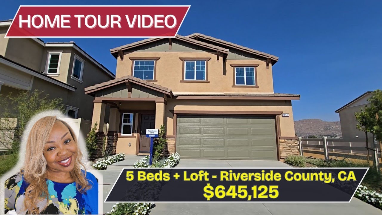 5 Bedroom New Homes For Sale - Riverside County CA 📍