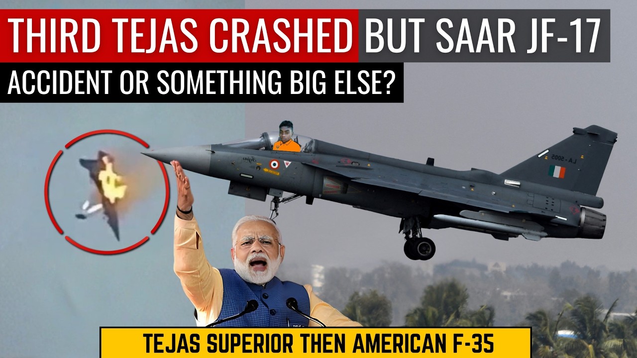 3RD Tejas Crashed but Saar JF-17 | Accident or Something Else? | Defence Outpost