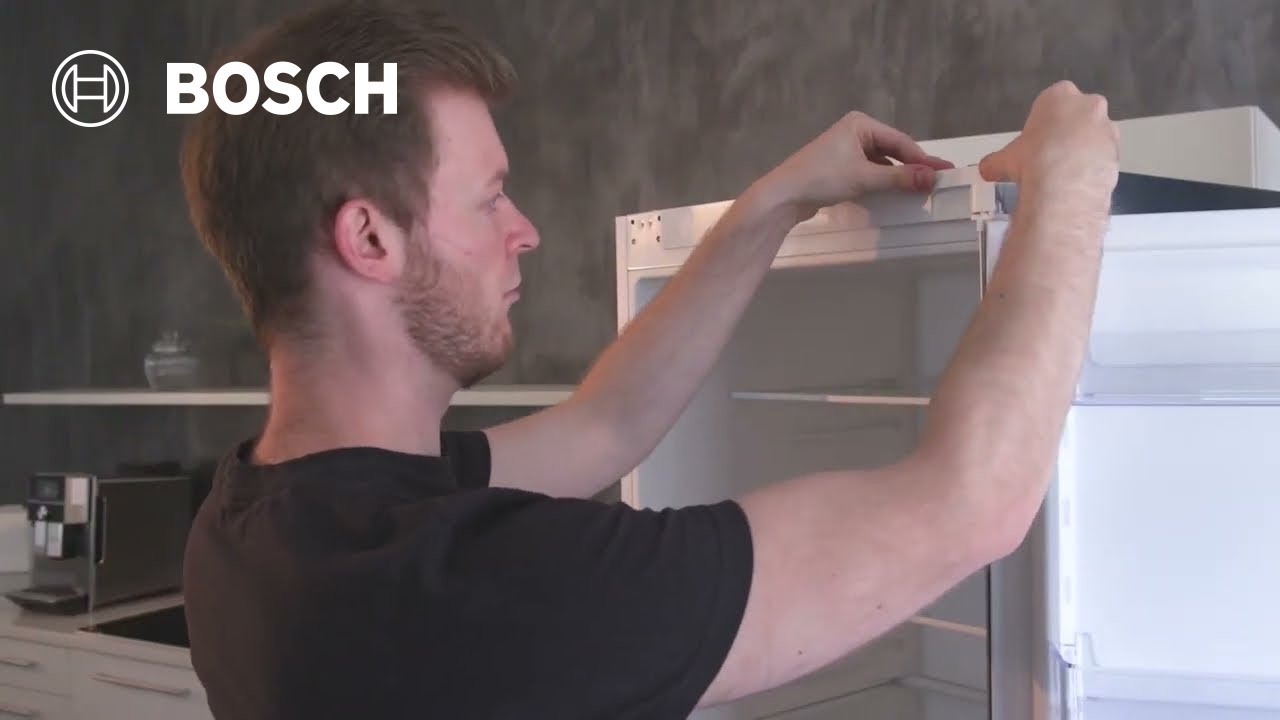 How to: het inbouwen van een Bosch koel-vriescombinatie met sleepscharnier