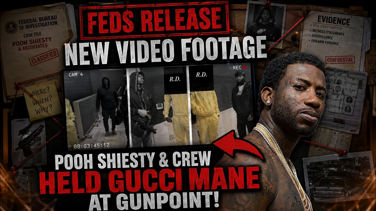 Pooh Shiesty DONE FEDS Have New Video Footage Of The Gucci Mane Robbery 