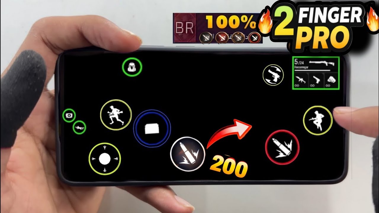 Free Fire 2 Finger Pro Settings 2026 🎯 Auto Headshot