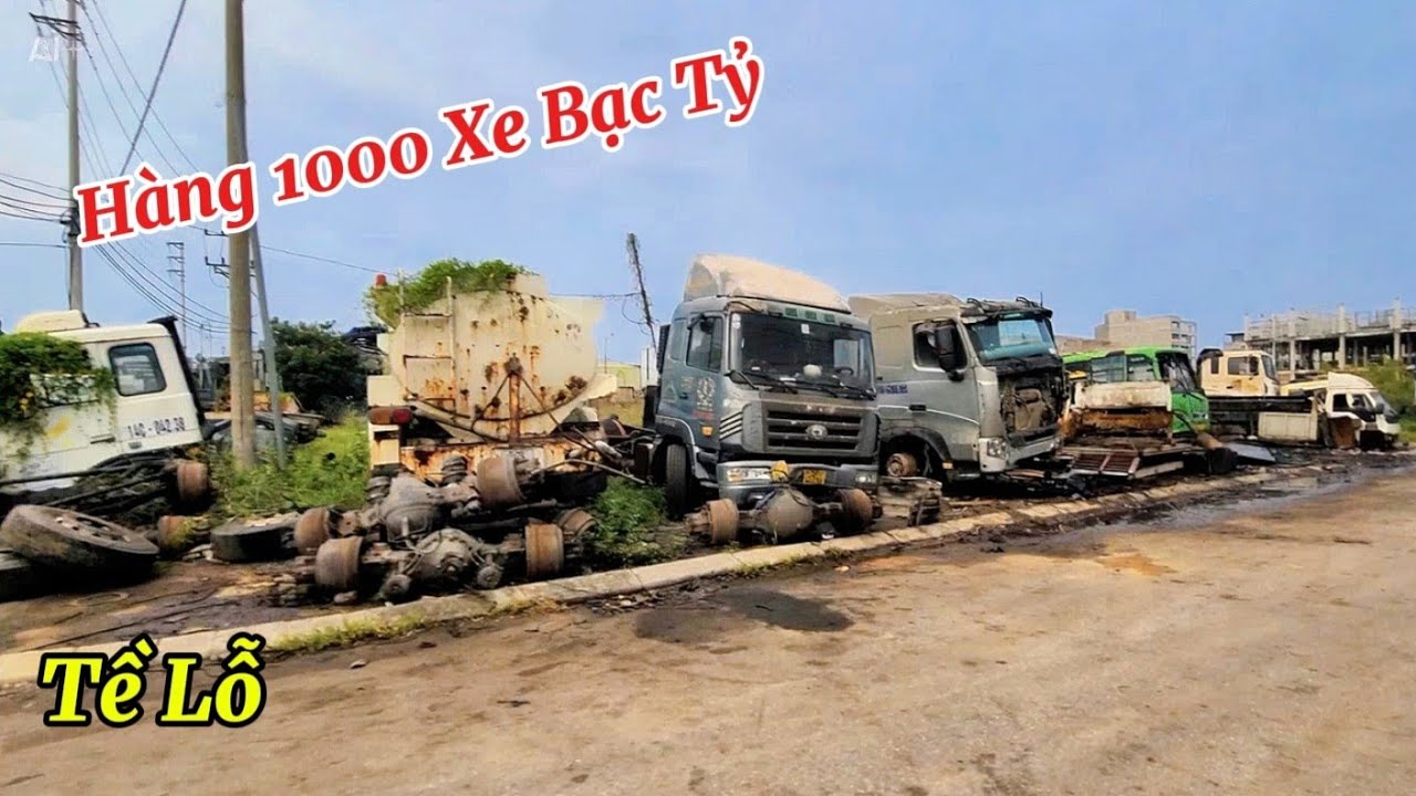Khám Phá Làng Tề Lỗ.Hàng Nghìn Chiếc Xe Ôtô Bạc Tỷ Bỏ Đầy Đường.A TUẤN TV