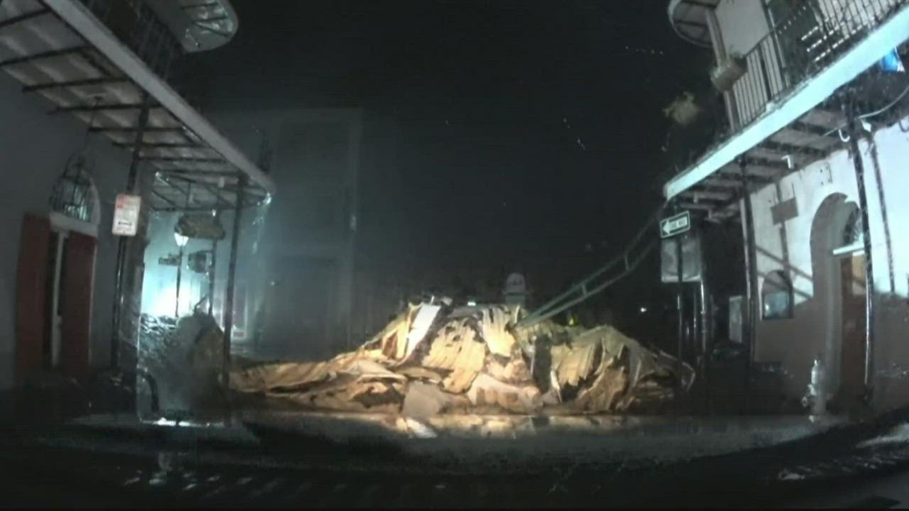 Hurricane Ida knocks out power to entire city of New Orleans