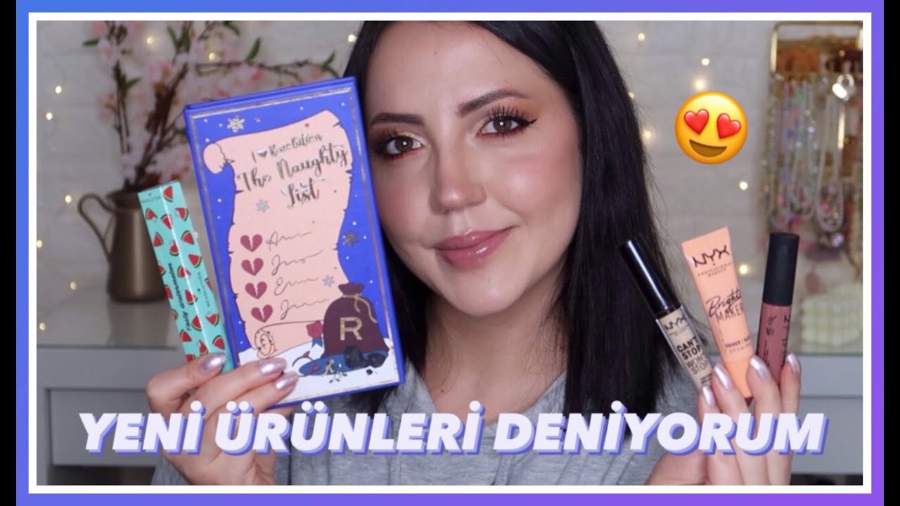 YEPYENİ ÜRÜNLER DENİYORUM | NYX I HEART REVOLUTION LOVELY