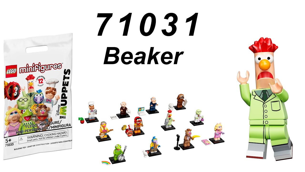 LEGO Minifigure 71033 Beaker Collectable Minifigures  - The Muppets Series