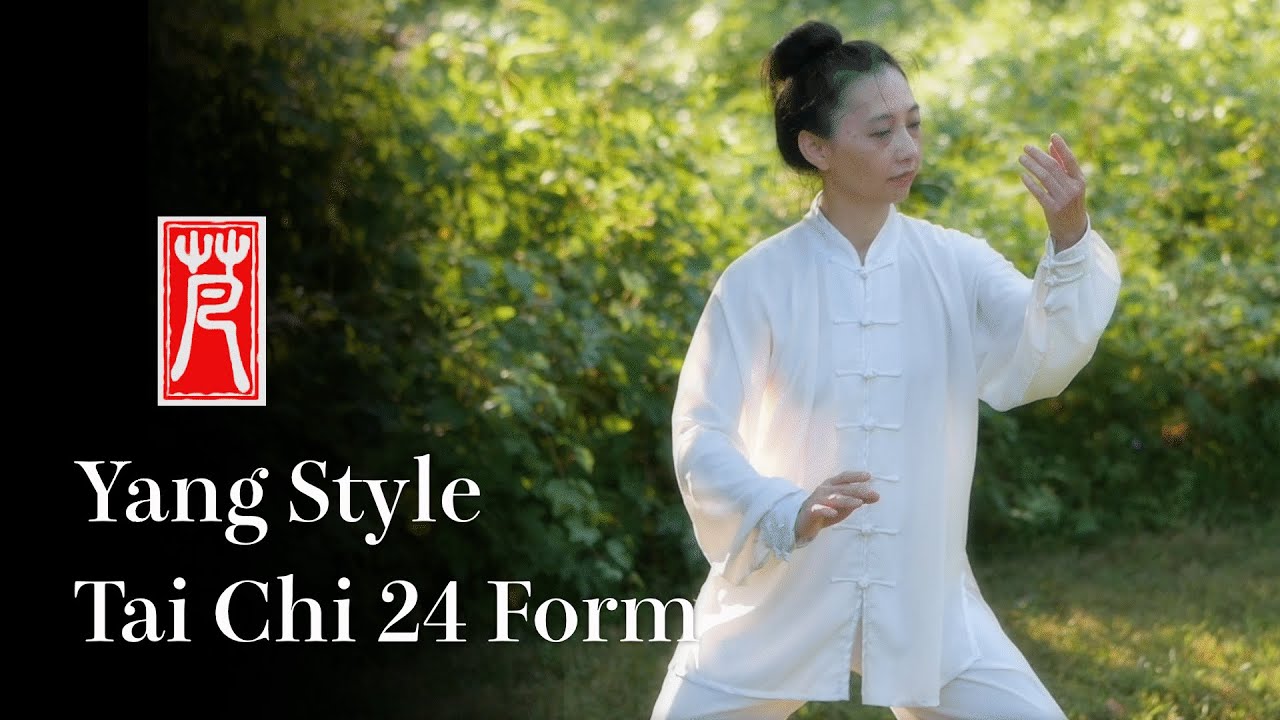 Simplified Tai Chi 24 Form 簡化二十四式太極拳 with Vivien Chao