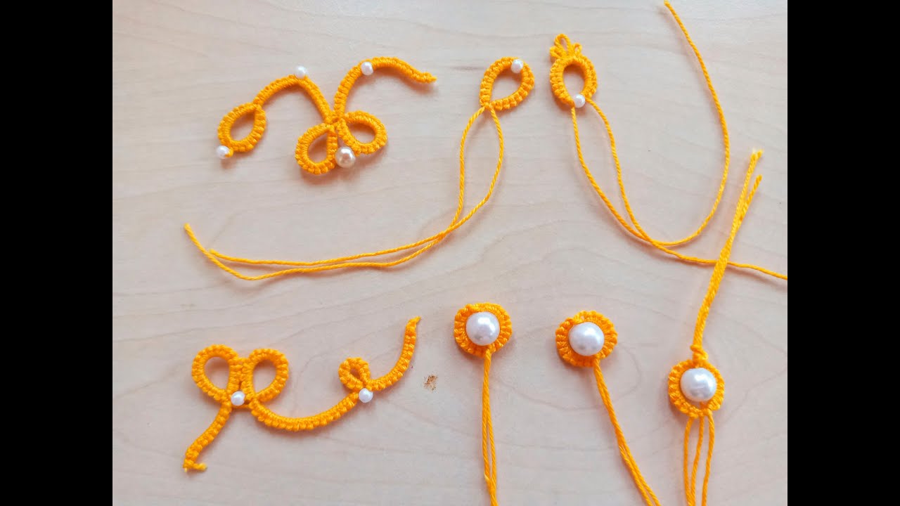 Tatting with beads, 11 ways