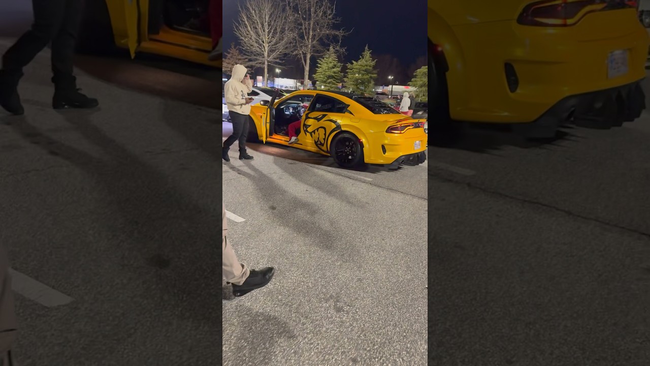 2 часа ночи в Атланте &mdash; это как 2 часа дня #вирусное #Атланта #шорты #mopar #hellcat