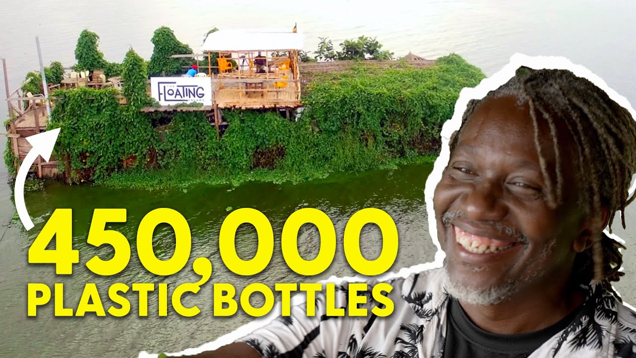 This Bar in Uganda Floats on Recycled Plastic!