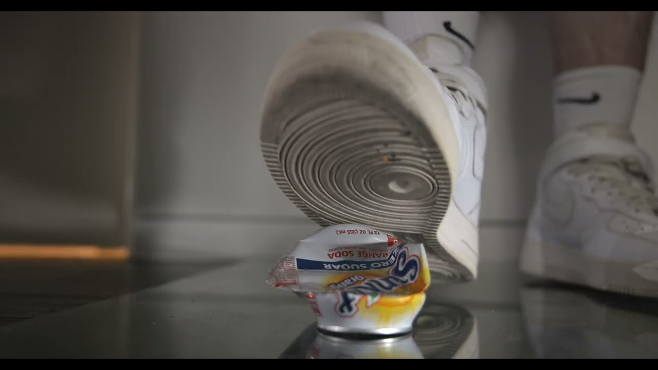 Nike AF1 Leather Hi Sneakers Stomp Soda Cans