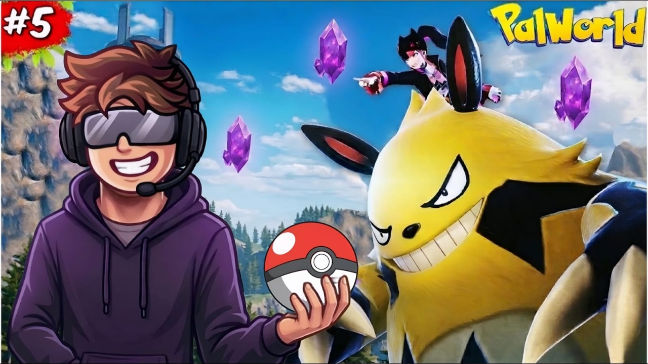 Catching the Most Powerful Pal in Palworld! 💎 Epic Adventure Begins | Palworld Gameplay #5