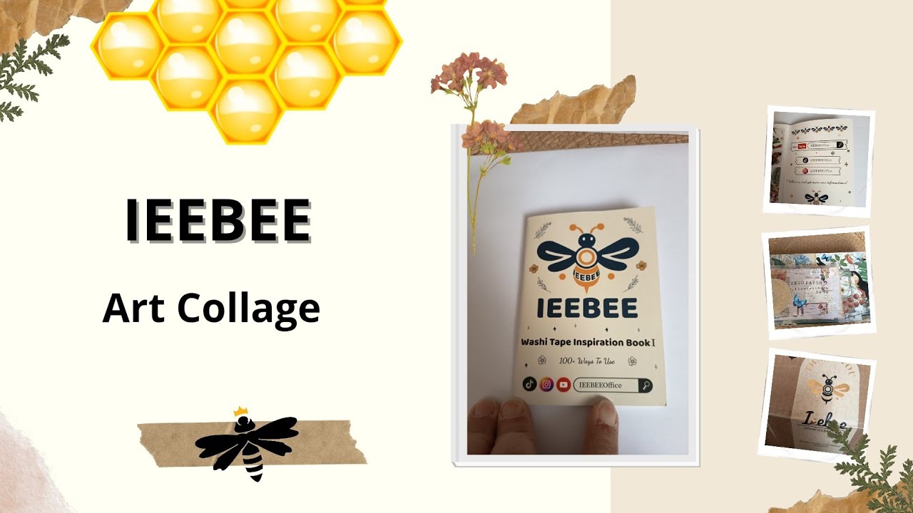 Carte Vidéo 2 @IeebeeOffice #cartedevoeux #carte#collage 