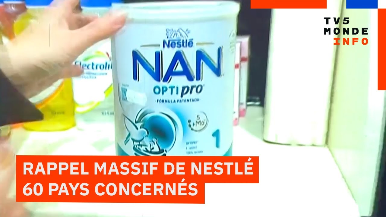 France, Chine... Quels sont les pays concernés par le rappel massif de laits infantiles de Nestlé ?