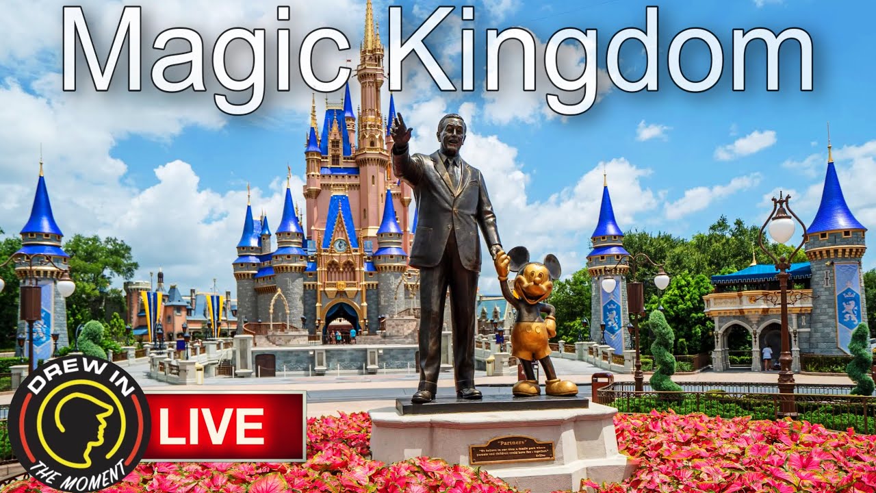 🔴Live: Disney's Magic Kingdom 01-28-2024 | Disney World Livestream - Tie Dye Sunday !