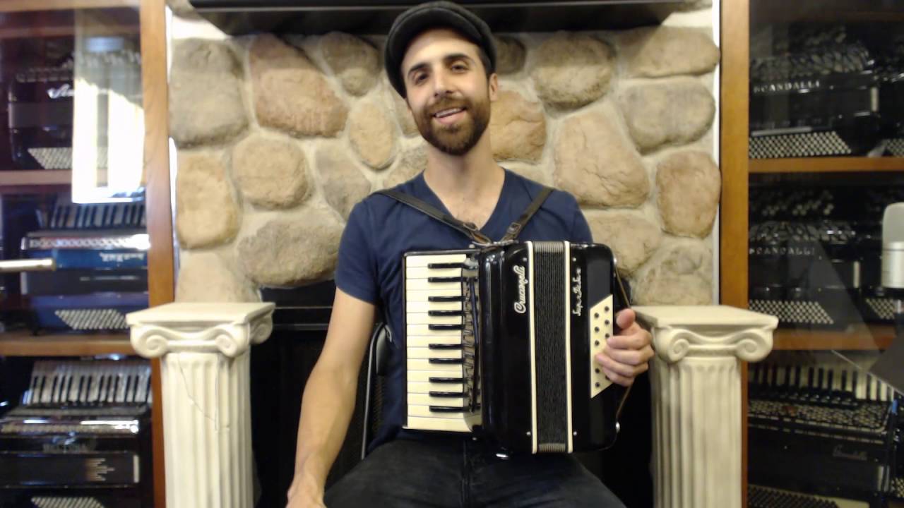 How to Play the 12 Bass Accordion - Lesson 7 - Chord Inversions in G Major - La Cucaracha