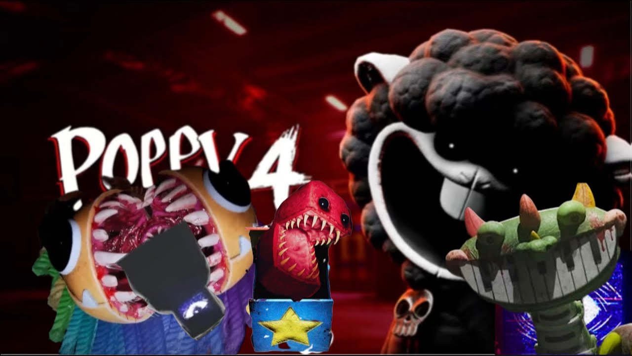 All Poppy PlayTime Chapter 4 All Bosses - Nightmare Mommy Long legs To Yarnaby