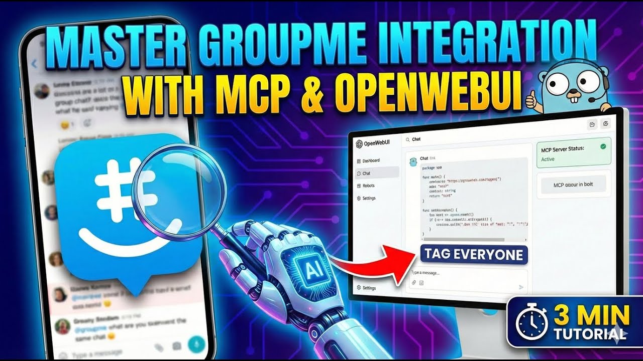 I Built a Custom AI Agent for GroupMe (MCP + OpenWebUI)