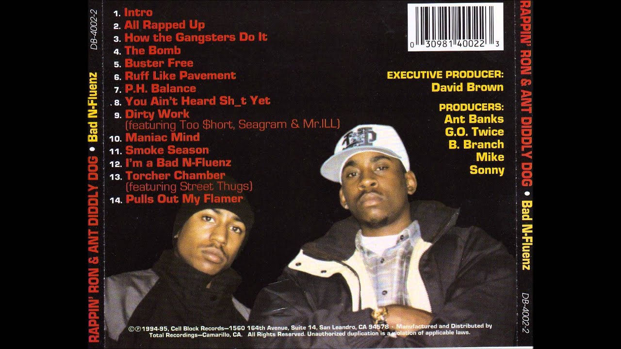 Rappin' Ron & Ant Diddley Dogg - Torcher Chamber ft. Street Thugs 1995