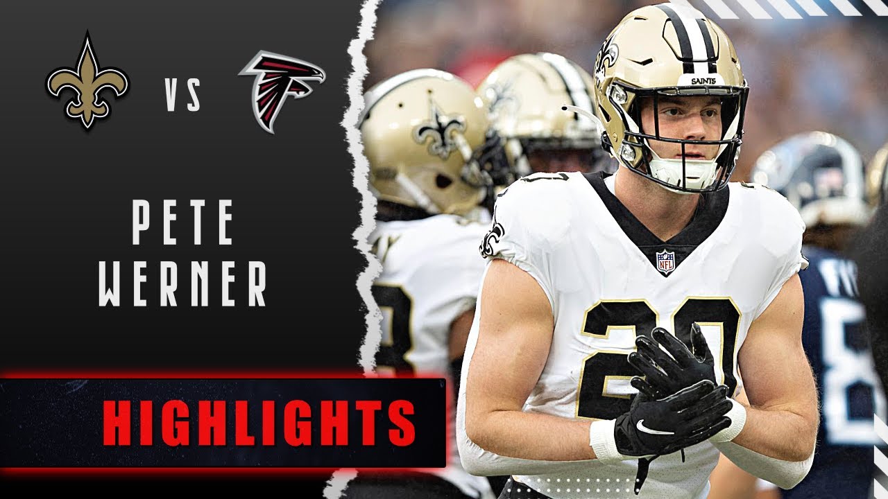 Pete Werner Strong Defensive Plays | Game Highlights Week 1