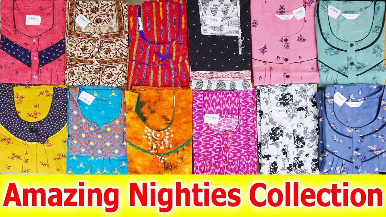 Exclusive Nighties Collection at Very Low Price Buy Online | Queens Collection Hindi