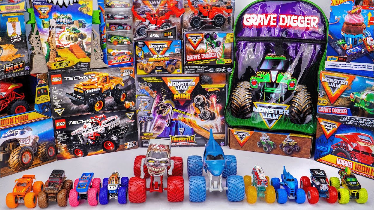 Monster Jam Monster Mutt Dalmatian Blastin&rsquo; Bones Playset | Monster Jam Collection Unboxing Review