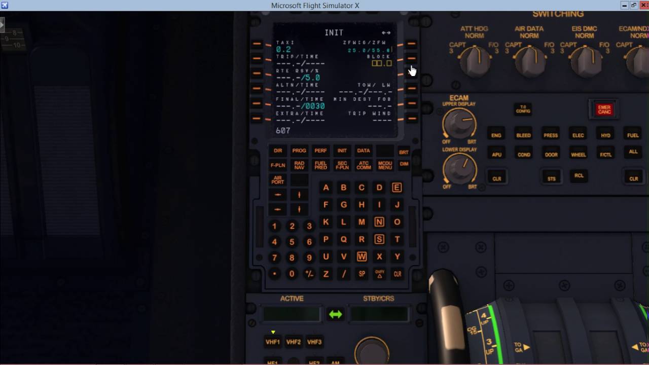 Tutoriel Plan Vol A320 Aerosoft