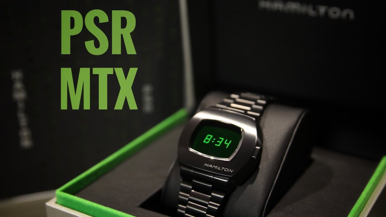 Willkommen in der Matrix: Hamilton PSR MTX Limited Edition H52434130 | Review | Olfert&Co