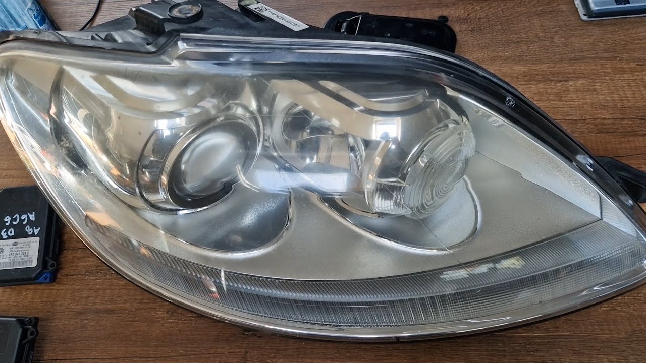 VW GOLF PLUS xenon headlight ballast, AFS module, bulb replacement: low beam troubleshooting-repair