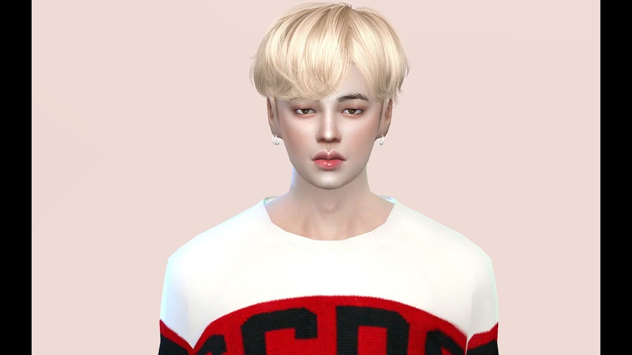 sims4 [심즈4] BTS 방탄소년단 cas창 Ji-min 지민 박지민