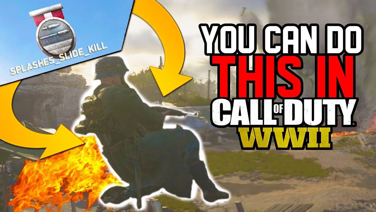15 THINGS YOU DIDNT KNOW YOU COULD DO IN CALL OF DUTY WW2!