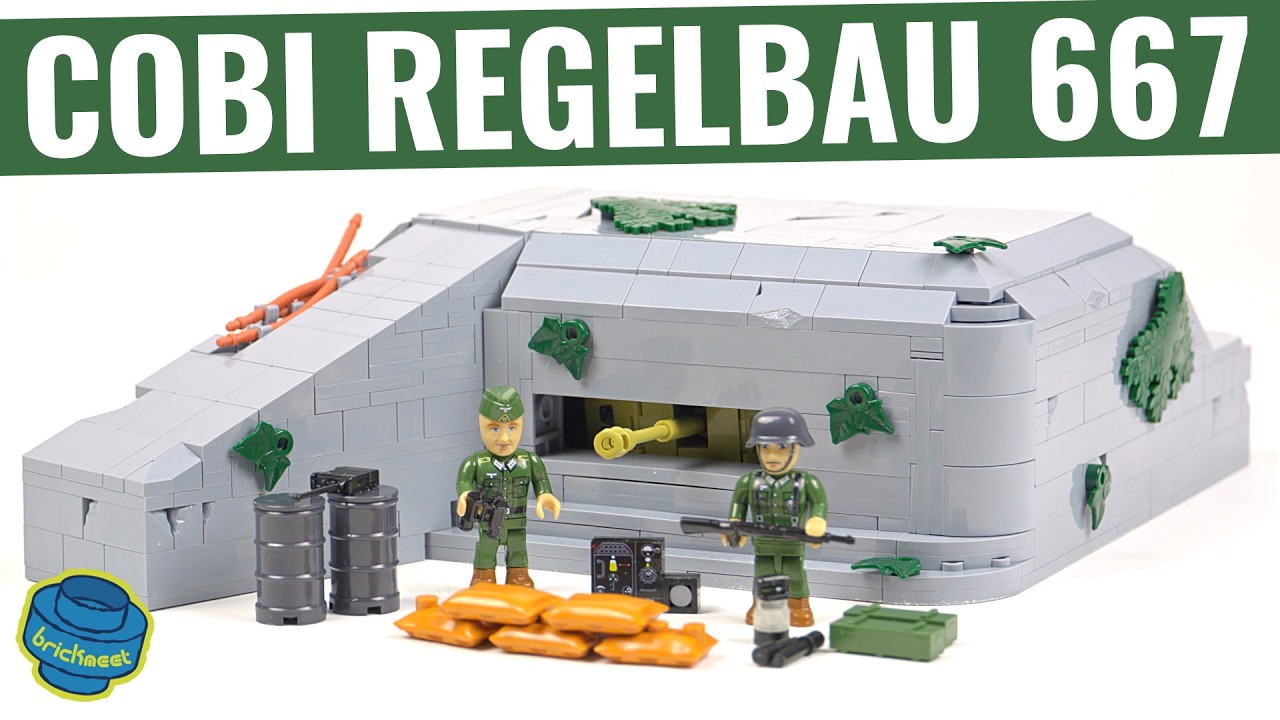 COBI WWII Bunker – Regelbau 667 без пола?