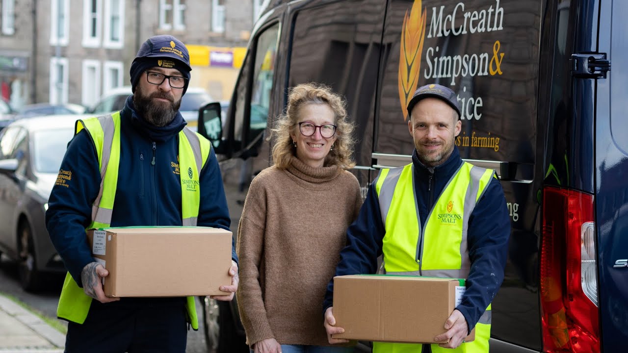 We Made A Donation To Berwick Community Trust Food Bank