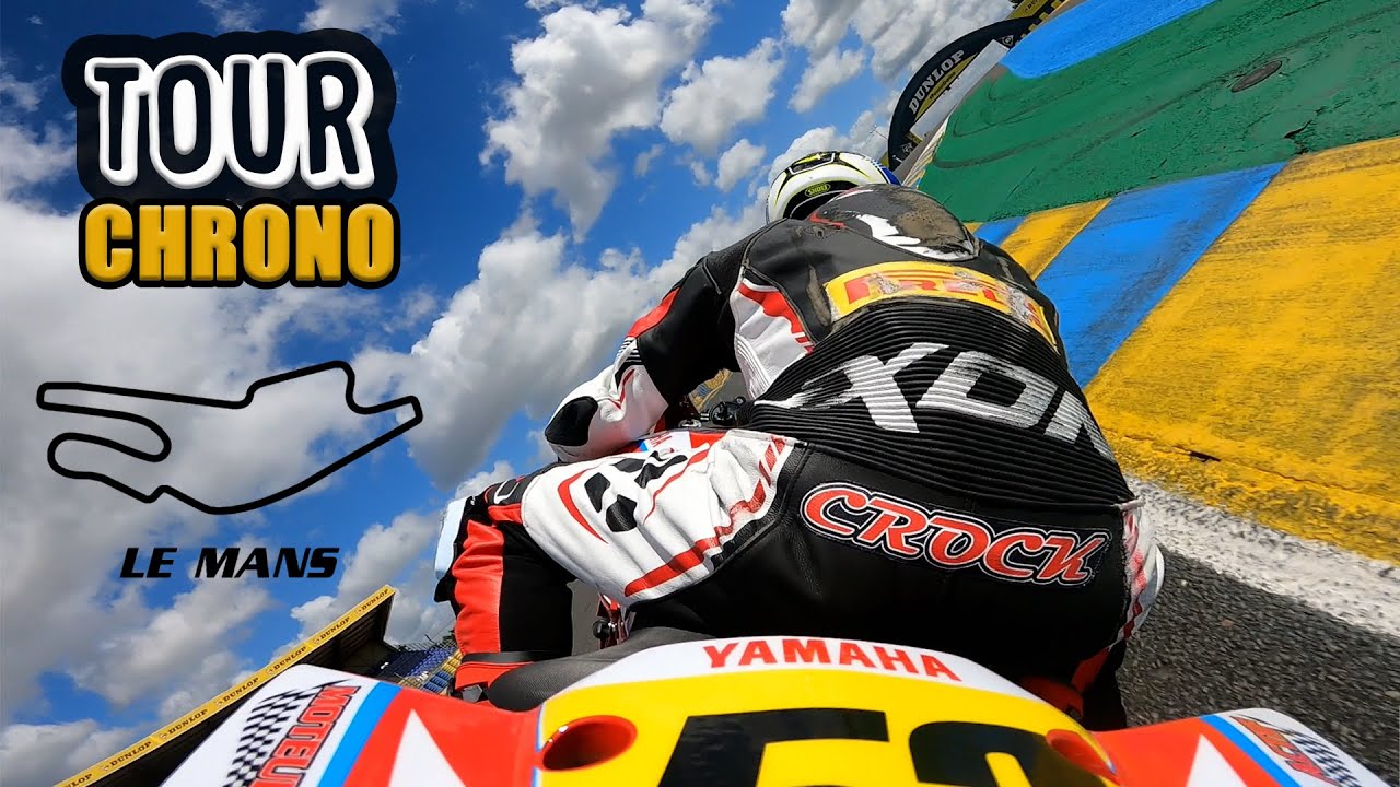 Tour chrono moto Circuit Bugatti le Mans ! En R6 1.48'