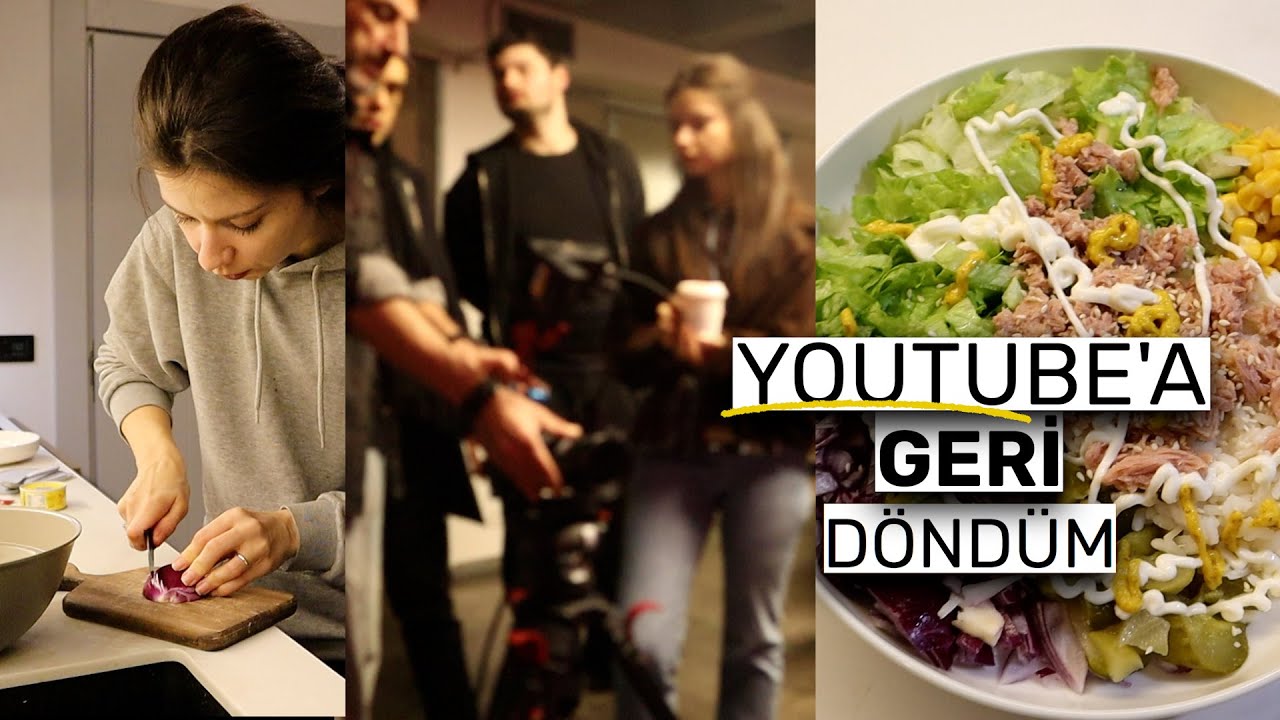 Youtube'a geri döndüm!! yeni işim & bir günümde neler yapıyorum