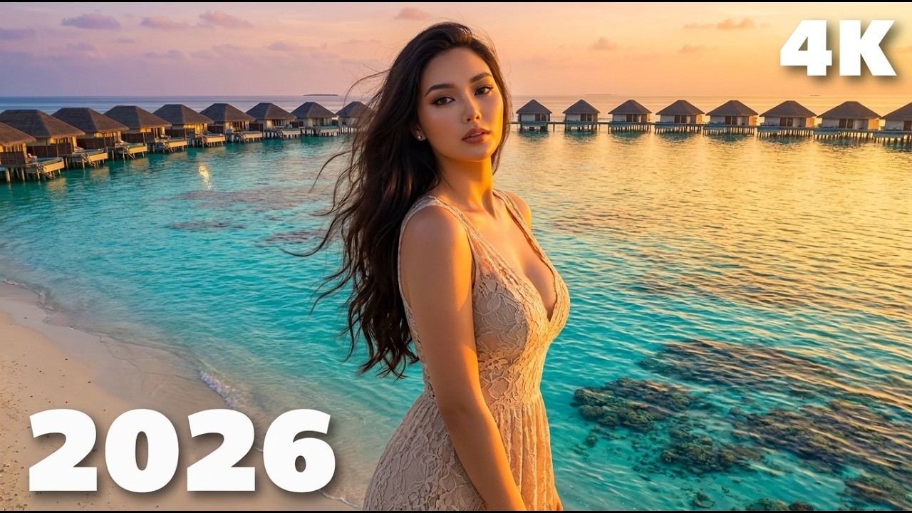 🏖️ Relaxing Deep House 2026 | Chill Tropical Summer Vocal Mix 4K UHD | House Vibes