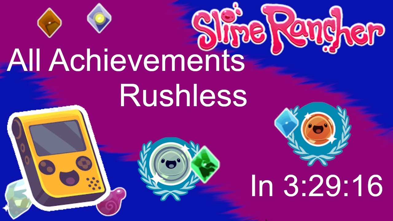 [WR] All Achievements Rushless In 3:29:16